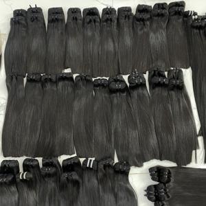 2025 prix de gros Double dessiné os droit couleur naturelle vente chaude micro cheveux Remy cheveux tissage Extension Vietnam 10-90cm - Product Image 6