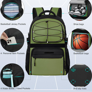 Sacs de basket-ball personnalisés au meilleur prix et service OEM pour les commandes promotionnelles - Product Image 3