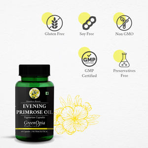 แคปซูลน้ำมันอีฟนิ่งพริมโรส GreenOpia ขายดี 60 แคปซูล ออร์แกนิคจากธรรมชาติ บำรุงผิว ช่วยเพิ่มความชุ่มชื้น สำหรับผู้ใหญ่ อาหารเสริมสำหรับผู้ทานมังสวิรัติ - Product Image 4
