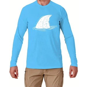 Nouveauté Chemises de compression anti-UV de haute qualité pour hommes Fabriquées sur mesure Manches longues Rash Guard Respirant Séchage rapide pour le fitness - Product Image 4