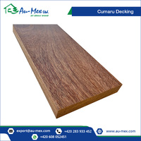 Carreaux de terrasse en bois Cumaru de conception moderne 21x145mm 18 mm d'épaisseur