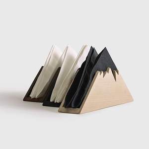 Servilletero de madera de acacia y diseño y forma con el mejor pulido hecho a mano para servilletero soporte de tela - Product Image 6