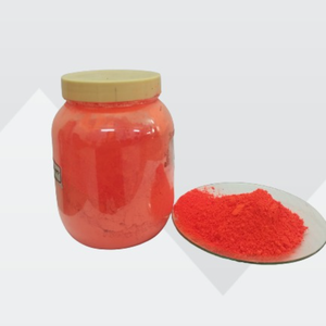 Tinta de pigmento naranja fluorescente de alta calidad Resistencia a temperaturas súper altas Recubrimiento de polvo rastreable Pigmento resistente a fugas - Product Image 4