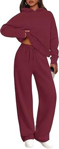 Top qualité femmes 2 pièces tenues automne survêtements surdimensionnés sweats à capuche jambe large pantalons de survêtement survêtements - Product Image 3