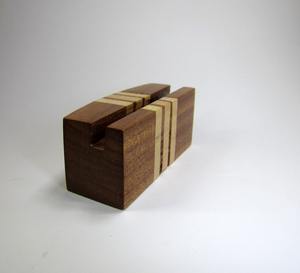 Estuche de Madera Vintage Hecho a Mano de Primera Calidad para Tarjetas Bancarias, Tarjetas de Crédito y Documentos de Identidad, Cartera Delgada de Madera Natural con Acabado Liso - Product Image 3