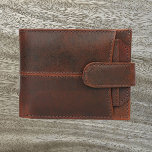 Cartera de cuero corta duradera sólida para hombre para uso diario y regalo-Moda de moda - Product Image 1
