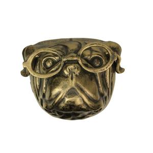 Sculpture murale tête de lion en aluminium doré Animal audacieux Support mural Regal Jungle King Decor Déclaration Faune Art Tenture murale moderne - Product Image 3