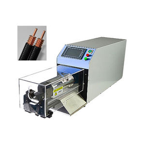 Copper Wire <b>Stripping</b> <b>Machine</b> Rotary Semi-automatic Coaxial <b>Cable</b> Wire Strip <b>Machine</b> - Product Image 1