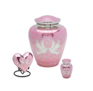 Wholesale Brass Decorative Cremation Funeral Urns for <b>Ashes</b> <b>Keepsake</b> <b>Pet</b> <b>Ashes</b> Urns Set Paw Engraved Design - Product Image 5