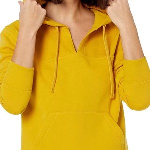 2025 última moda de alta calidad 100% algodón cómodo de gran tamaño de lana de secado rápido transpirable con capucha hombres invierno Pull-On sólido - Product Image 3