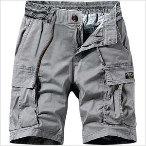 <b>Men's</b> High Quality Summer Cargo <b>Shorts</b> <b>with</b> Buckle <b>Zipper</b> and Multi-<b>Pockets</b> Breathable Trending Design - Product Image 4