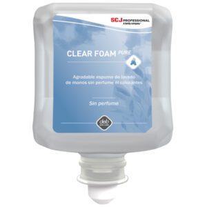 SCJohnson DEB Clear Foam Pure Sapone Schiuma a Dispensa Manuale. 6 Ricariche 1000ml. - Product Image 1