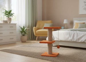 เสาข่วนคุณภาพสูง Freckle City Cat สำหรับแมวและลูกแมวทุกสายพันธุ์และทุกขนาด - Product Image 6