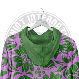 เสื้อฮู้ดดี้ผ้าฝ้ายฟลีซแขนยาวแบบซิป สไตล์ unisex - Product Image 6