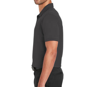 Polo de manga corta de algodón para hombre, camisa de piqué de corte clásico - Product Image 6