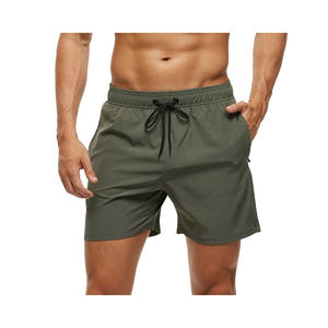 ¡Novedad de 2025! Ropa de playa para hombre hasta la rodilla, pantalones cortos de natación, bañadores para hombre, pantalones cortos de natación para ManDDP, envío - Product Image 1