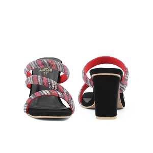 FN7865กีฬาแฟนซีสีดำสำหรับรองเท้าแตะ - Product Image 2