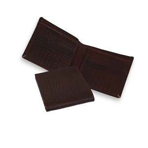 Último Modelo en Cuero Genuino Unisex |   Tarjetero Corto y Delgado de Diseño de Lujo |   Hecho a Mano, Vintage, Ecológico, para Uso Diario - Product Image 1