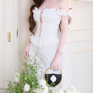 Robe longue sans bretelles pour femme, corset OEM ODM, pour soirée - Product Image 5