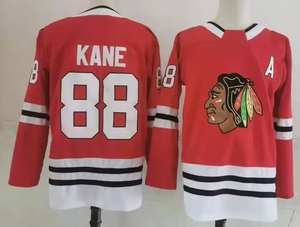 Custom Ice Hockey Jersey Professional Team Uniform <b>Red</b> <b>White</b> <b>Striped</b> Bedard 98 Toews 19 Personalized Name Number Athletic Top - Product Image 5