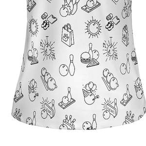 2025 verano personalizado mujer de manga corta para Polo transpirable estilo Casual OEM/ODM impresión por sublimación - Product Image 6