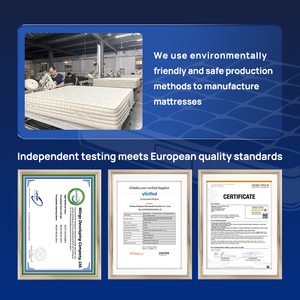 Oem/ODM đặt hàng số lượng lớn khách sạn sang trọng Pro thoáng khí Bộ nhớ bọt lai Nệm chỉnh hình Vua 7-Zone bỏ túi mùa xuân phòng ngủ sử dụng - Product Image 6