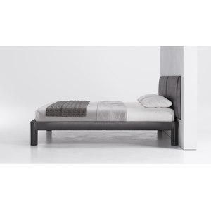Italian-Style <b>Queen</b> and King <b>Size</b> Cab Night <b>Bed</b> with Soft Upholstery Metal <b>Frame</b> Storage Features for Hotels - Product Image 3