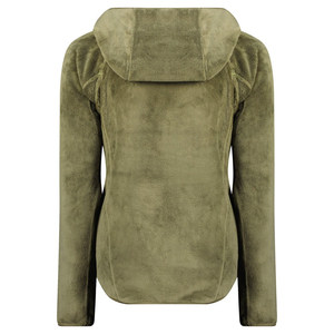 Chaqueta de lana para mujer, tela elástica suave y ligera, chaqueta de lana polar para mujer, abrigo de capa exterior cálido, chaqueta de lana para mujer - Product Image 2
