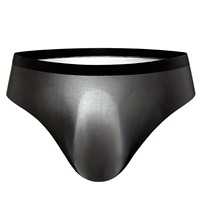 MONO RIDERS Caleçons jetables pour hommes, sexy, noirs, en polyester/coton, respirants, séchage rapide, taille haute, pour massage, bronzage et épilation