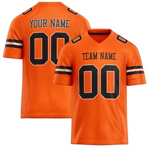 Uniforme de Jersey de Fútbol Americano Personalizado para Niñas Escolares, 140GSM, Poliéster Ligero, Ropa Deportiva Juvenil para Equipos - Product Image 2