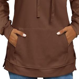 Pull à capuche et sweat-shirts pour femmes Automne Hiver Fabricant de vêtements Sweat de luxe surdimensionné Sweats à capuche pour femmes - Product Image 6