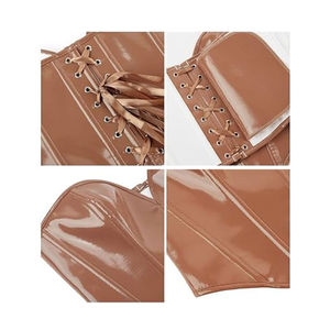 Corsé de cuero con corpiño sobre el busto para mujer, personalizable, Sexy, perfectamente diseñado para adultos, superventas al por mayor - Product Image 4