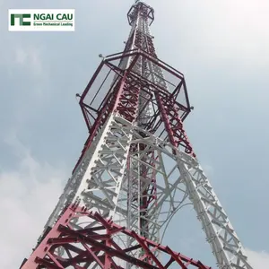 Top Product 2022- High Quality Galvanized Telecommunication Poles Telecommunication Tower From Vietnam Manufacturer