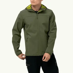 Wholesale OEM High Quality Softshell Running Cycling Windbreaker Waterproof Jacket For Men top supplier Made In Pakistan