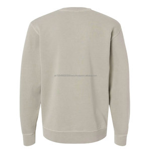 Hombre Casual Moda Sudadera de manga larga Logotipo impreso personalizado Nuevo diseño Drop Shoulder Winter Cotton Pullover Sudadera - Product Image 6