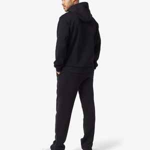 Sweat-shirt en molleton français de qualité supérieure, poids lourd, coupe régulière, sur mesure, logo personnalisé, logo imprimé, unisexe, hiver, à capuche - Product Image 3