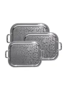 Meilleur Design Plateau de Serveur Carré en Bois Finition Naturelle pour Servir des Aliments pour Hôtels Maison Restaurants Commande Minimum 100pcs - Product Image 4