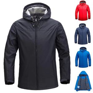 Chaqueta Casual para Hombre, Talla Grande, Personalizada, al por Mayor, Cortavientos, Impermeable, Deportiva, con Capucha, para Exteriores, 2022 - Product Image 1