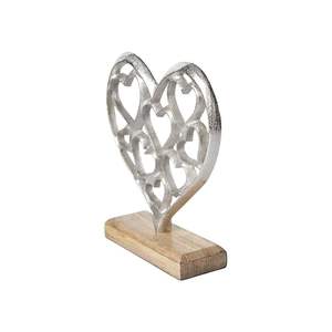 Sculpture de base en aluminium et en bois avec finition résistante aux intempéries adaptée à l'affichage dans le jardin ou à l'art public contemporain - Product Image 2
