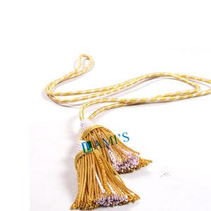 Bullion Tassels OEM Manufacturers, Handmade Tassel, Tassel <b>Fringe</b> Vestment Tassels with Best Quality - Product Image 6