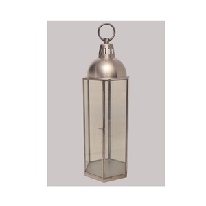 Newly Designed Metal <b>Lantern</b> with <b>Silver</b> Colored and Hanging Handle Square Shaped Metal <b>Lantern</b> for Sale by Exporters - Product Image 3