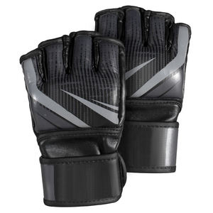 Gants de grappling MMA personnalisés de qualité supérieure, demi-doigts, en cuir PU, pour le punching, les combats UFC, l'entraînement de Muay Thai, les sports - Product Image 4