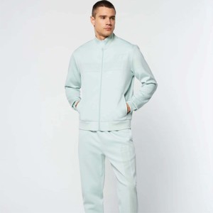 Fashion-Forward <b>Track</b> <b>Jacket</b> and Pants Set - Comfortable Fit, Perfect for Exercise and Relaxation - Product Image 1