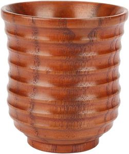 WOODEN TOP GRADE NATURAL SOLID WOOD TEA CUP COFFEE MUG <b>Wine</b> Mug for Drinking Tea Coffee <b>Wine</b> Beer Hot Drinks Christmas - Product Image 2