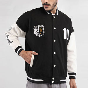 High Street Casual Wear Nouvelle arrivée Veste de baseball pour hommes Léger Meilleur style Veste Letterman pour hommes à bas prix - Product Image 1