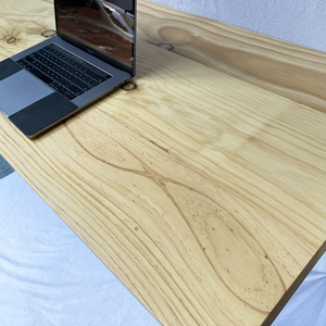 140x60cm <b>Computer</b> <b>Desk</b> with 4cm Thick Pine Wood and Hairpin Iron Legs SPD68157 - Product Image 5