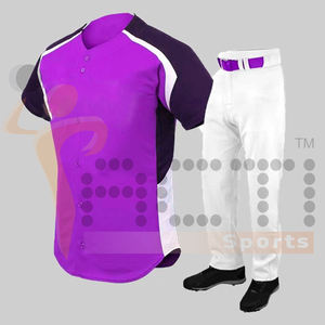 Uniforme de sublimación de béisbol personalizado Conjunto de camiseta de béisbol personalizado Parte superior e inferior de béisbol - Product Image 3