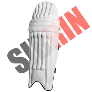 Almohadillas de Bateo de Cricket Ligeras Personalizadas Sibrin Blancas – Espuma Dorada Transpirable que Absorbe Impactos, Calidad Profesional para Partidos, Opción de Logotipo/Color - Product Image 4