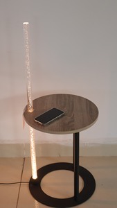 Lámpara de pie LED moderna Lumetal, lámpara de pie con forma de burbuja para sala de estar, dormitorio, hotel, decoración. - Product Image 2