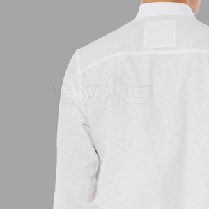 เสื้อเชิ้ตลำลองผ้าฝ้าย/โพลีเอสเตอร์ทนทานรุ่นใหม่ล่าสุดสำหรับฤดูใบไม้ผลิ เนื้อผ้าแคนวาสระบายอากาศได้ดี คุณภาพสูง ดีไซน์ปรับแต่งได้ - Product Image 4